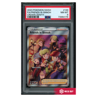 Friends In Sinnoh - Crown Zenith - 149 - PSA 8 - 73964176 - Deck Out Gaming