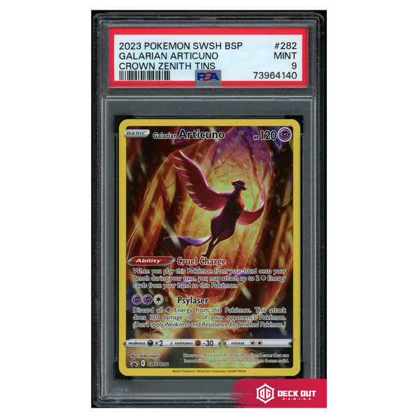 Galarian Articuno - SWSH Promos - SWSH282 - PSA 9 - 73964140 - Deck Out Gaming