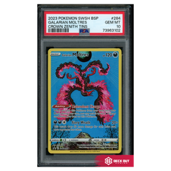 Galarian Moltres - SWSH Promos - SWSH284 - PSA 10 - 73963102 - Deck Out Gaming