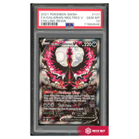 Galarian Moltres V - Chilling Reign - 177 - PSA 10 - 71864646 - Deck Out Gaming