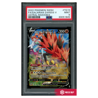 Galarian Zapdos V - Astral Radiance - TG19 - PSA 9 - 69051845 - Deck Out Gaming