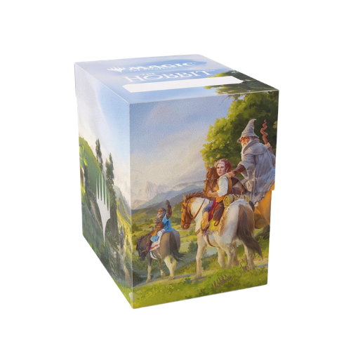 Gamegenic: Deck Box - MTG The Hobbit - Leaving Hobbiton / Troop Of Ponies  - Soft crate (80 ct)-1