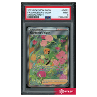 Gardenia's Vigor - Crown Zenith - GG61 - PSA 9 - 73964187 - Deck Out Gaming