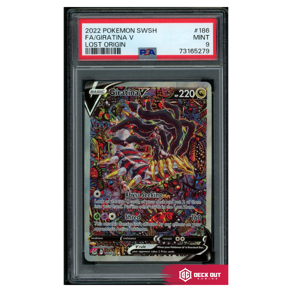 Giratina V - Lost Origin - 186 - PSA 9 - 73165279 - Deck Out Gaming