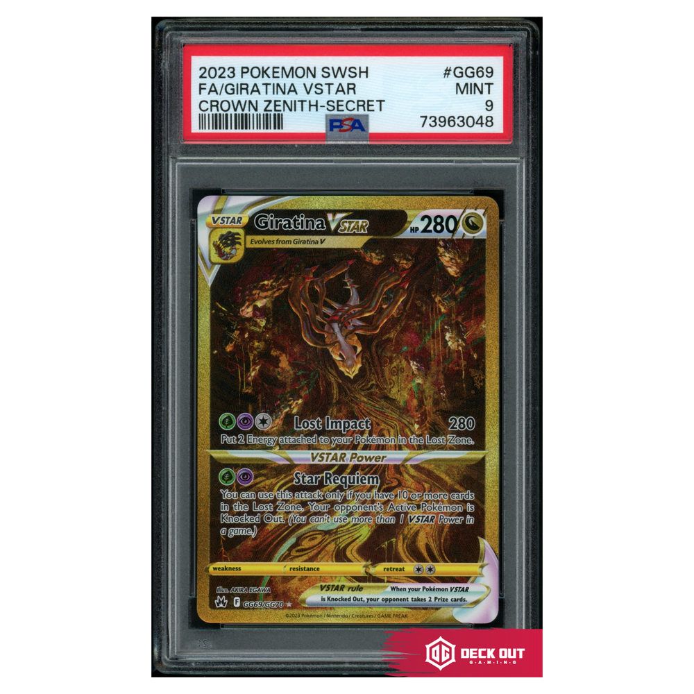 Giratina VSTAR - Crown Zenith - GG69 - PSA 9 - 73963048 - Deck Out Gaming