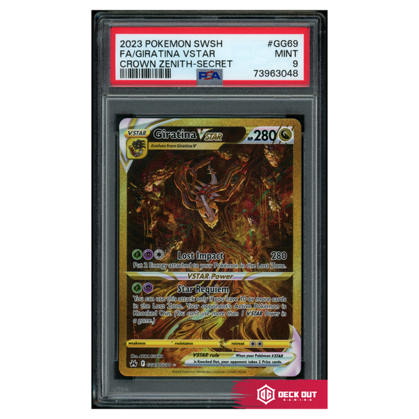 Giratina VSTAR - Crown Zenith - GG69 - PSA 9 - 73963048 - Deck Out Gaming