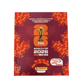 2026 Panini World Cup Soccer - Sticker Album - Hard Cover - Limited Canadian Edition 1 of 2026 - Deck Out Gaming