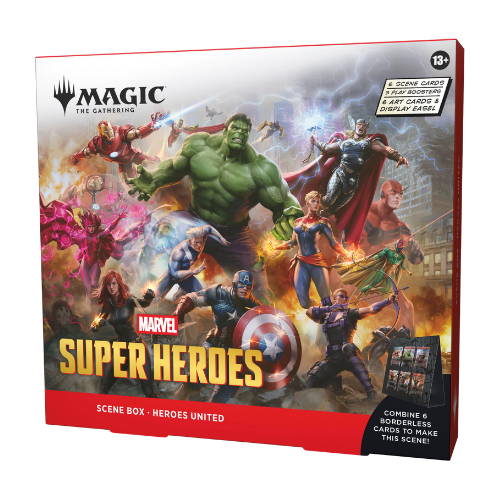 MTG - Marvel Super Heroes - Heroes United - Scene Box - Deck Out Gaming