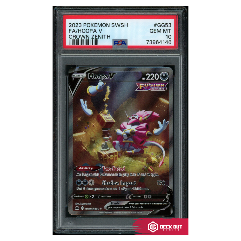 Hoopa V - Crown Zenith - GG53 - PSA 10 - 73964146 - Deck Out Gaming