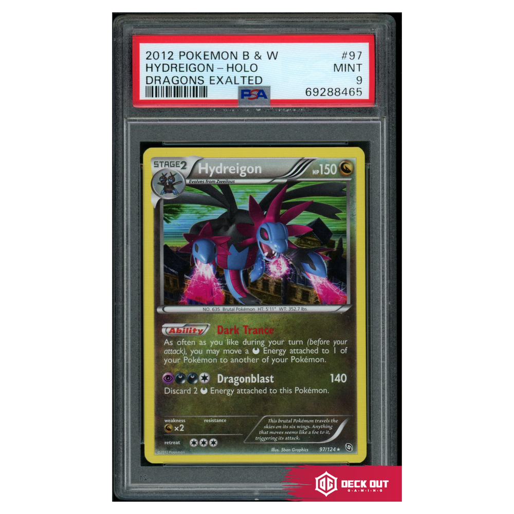 Hydreigon - Dragons Exalted - 97 - PSA 9 - 69288465 - Deck Out Gaming