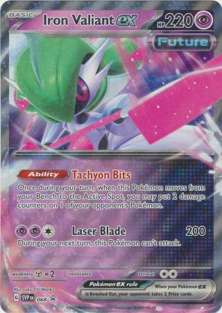 Iron Valiant ex - 068 (68) [SV: Scarlet & Violet Promo Cards] Holofoil - Deck Out Gaming