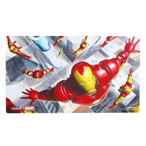 Gamegenic: Prime Playmat - MTG Marvel Super Heroes - Iron Man, Master of Machine - Deck Out Gaming