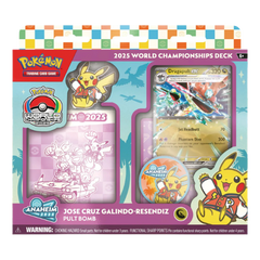 Pokemon - World Championship Decks 2025 - Jose Cruz Galindo-Resendiz - Pult Bomb (Ships Friday June 5th)-1