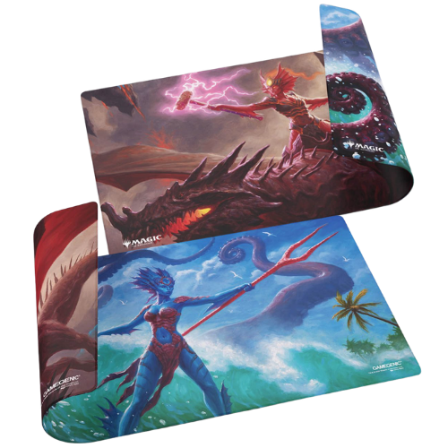 Gamegenic: Double-sided Playmat - MTG Reality Fracture - Kiora of Salt and Sand/Kiora