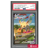 Leafeon VMAX - Evolving Skies - 205 - PSA 10 - 71864650 - Deck Out Gaming