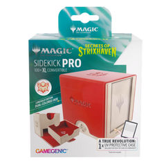 Gamegenic Deck Box: MTG Secrets Of Strixhaven - Lorehold - Sidekick Pro 100+ XL Convertible (Ships Friday May 24th) - Deck Out Gaming
