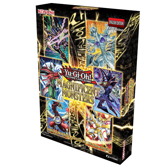 Yu-Gi-Oh - Magnificent Monsters - Box - 1st Edition (Limit 4 Per Person) (Pre-Order Ships September 4 2026) - Deck Out Gaming