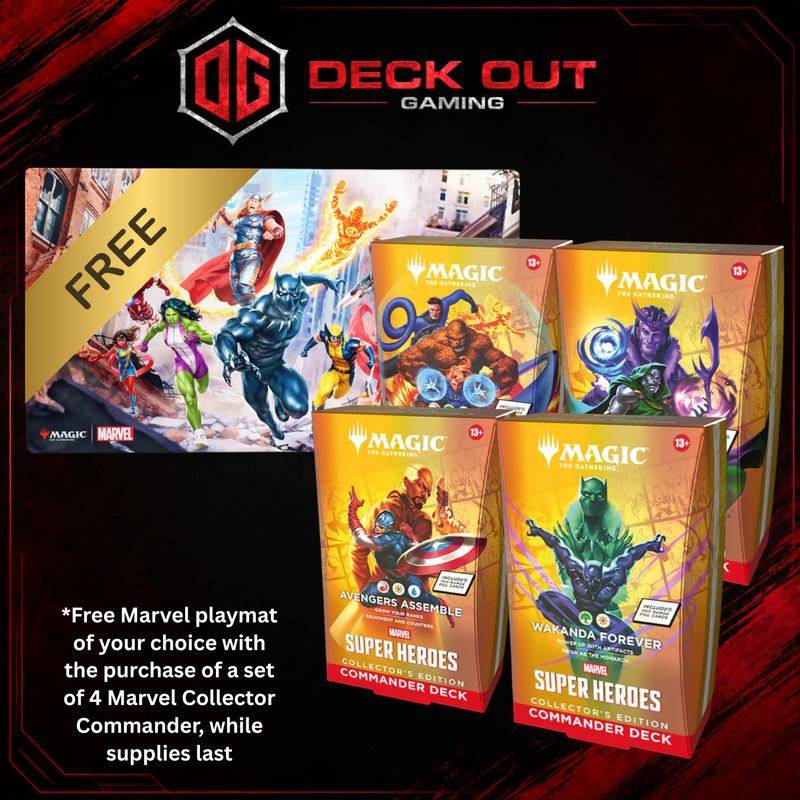 MTG - Marvel Super Heroes - Collector Commander Deck - Set Of 4-1