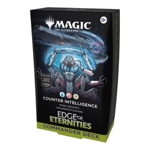 MTG Edge Of Eternities Commander Deck - Counter Intelligence - Deck Out Gaming