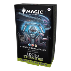 MTG Edge Of Eternities Commander Deck - Counter Intelligence - Deck Out Gaming