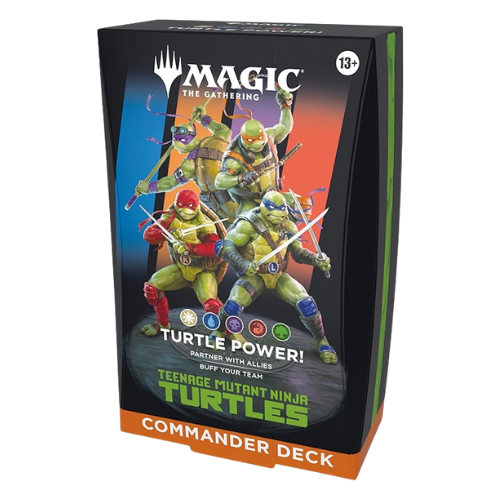 MTG - Universes Beyond - TMNT - Commander Deck - Turtle Power - Deck Out Gaming