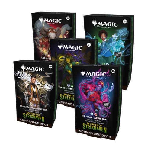 MTG - Secrets Of Strixhaven - Commander Deck - Set Of 5 (Will Ship April 24th, 2026) - Deck Out Gaming