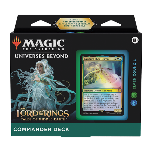 MTG Universes Beyond: Lord Of The Rings Commander Deck - Elven Council - Deck Out Gaming