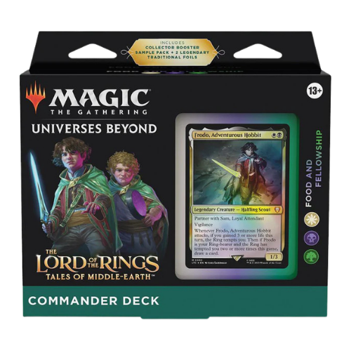 MTG Universes Beyond: Lord Of The Rings Commander Deck - Food And Fellowship - Deck Out Gaming