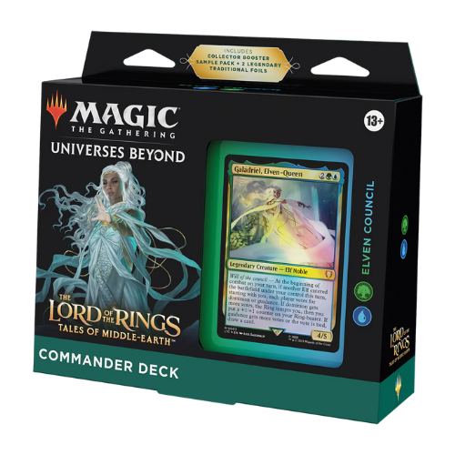 MTG Universes Beyond: Lord Of The Rings Commander Deck - Elven Council - Deck Out Gaming