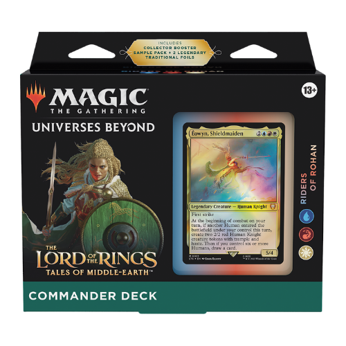 MTG Universes Beyond: Lord Of The Rings Commander Deck - Riders Of Rohan - Deck Out Gaming