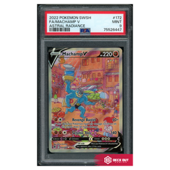 Machamp V - Astral Radiance - 172 - PSA 9 - 75526447 - Deck Out Gaming