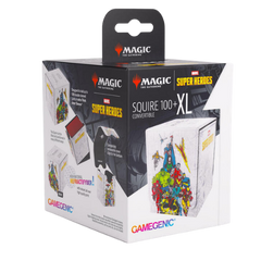 Gamegenic: Deck Box - MTG Marvel Super Heroes - Marvel Age - Squire 100+ XL - Deck Out Gaming