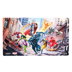 Gamegenic: Shiny Playmat - MTG Marvel Super Heroes - Marvel Super Heroes - Deck Out Gaming