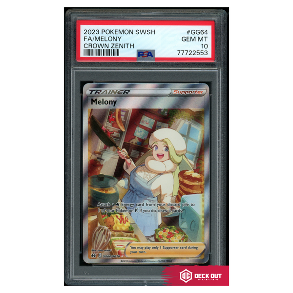 Melony - Crown Zenith - GG64 - PSA 10 - 77722553 - Deck Out Gaming