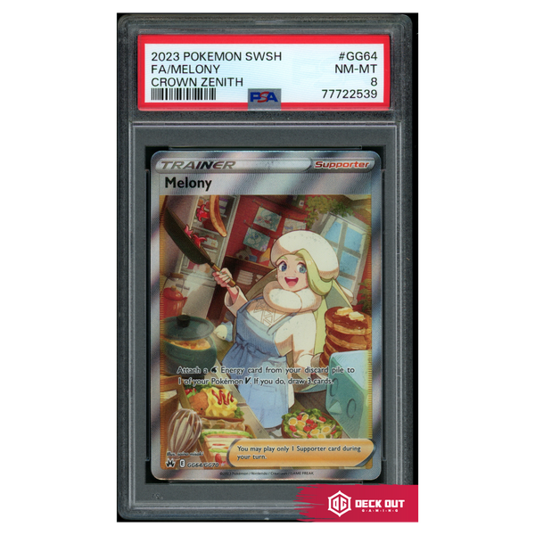 Melony - Crown Zenith - GG64 - PSA 8 - 77722539 - Deck Out Gaming