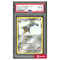 Metang - Hidden Fates - SV31 - PSA 10 - 58321739 - Deck Out Gaming