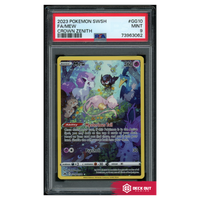 Mew - Crown Zenith - GG10 - PSA 9 - 73963062 - Deck Out Gaming