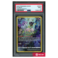 Mew - Crown Zenith - GG10 - PSA 9 - 73964155 - Deck Out Gaming