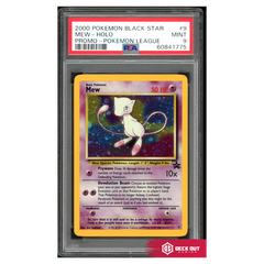 Mew (Holo) - WoTC Promo - 9 - PSA 9 - 60841775 - Deck Out Gaming