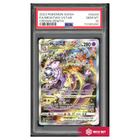 Mewtwo VSTAR - Crown Zenith - GG44 - PSA 10 - 73165280 - Deck Out Gaming