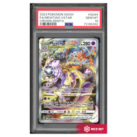 Mewtwo VSTAR - Crown Zenith - GG44 - PSA 10 - 73165282 - Deck Out Gaming