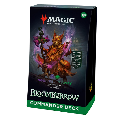 MTG - Bloomburrow Commander Deck - Squirreled Away - Deck Out Gaming