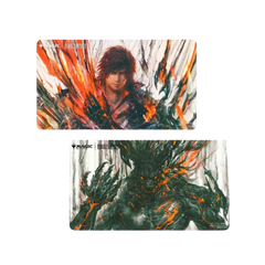 Ultra PRO: Double Sided Playmat - FINAL FANTASY (Clive, Ifrit’s Dominant / Ifrit, Warden of Inferno) - Deck Out Gaming