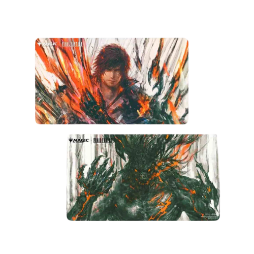 Ultra PRO: Double Sided Playmat - FINAL FANTASY (Clive, Ifrit’s Dominant / Ifrit, Warden of Inferno) - Deck Out Gaming