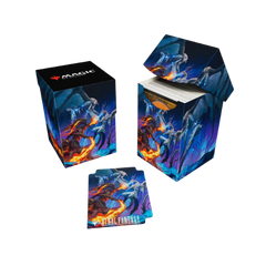 Magic: The Gathering®—FINAL FANTASY™ Bahamut and Ifrit 100+ Deck Box - Deck Out Gaming