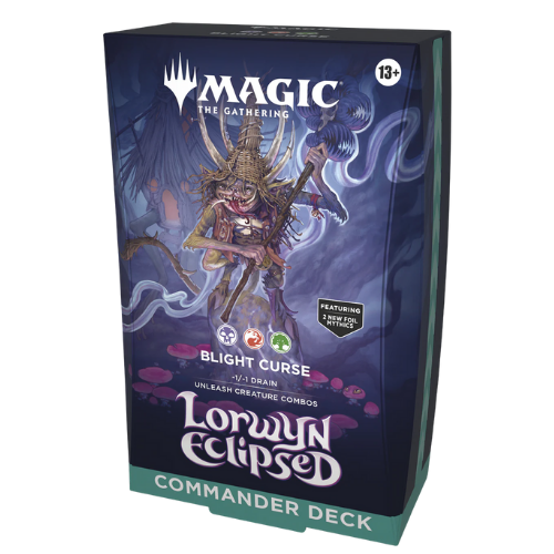 MTG Lorwyn Eclipsed Commander Deck - Blight Curse (Ships Jan 23rd 2026)