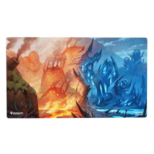 Gamegenic: Shiny Playmat - MTG Lorwyn Eclipsed - Steam Vents (Ships Friday Jan 23rd) - Deck Out Gaming
