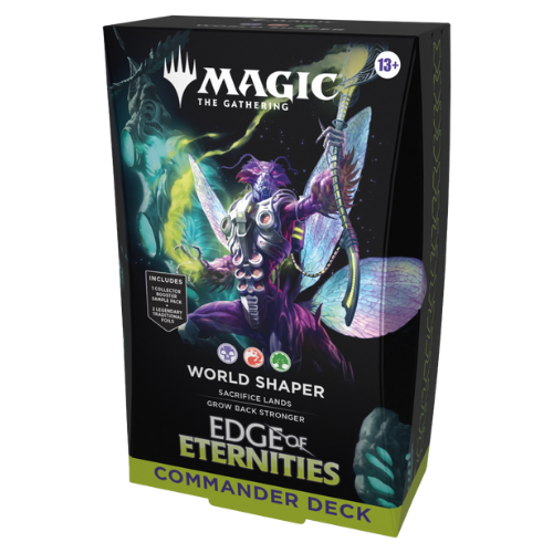 MTG Edge Of Eternities Commander Deck - World Shaper - Deck Out Gaming