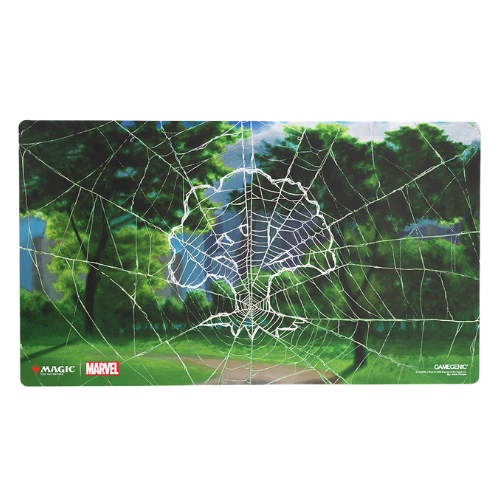 Gamegenic: Shiny Playmat - MTG Marvel's Spider-Man - Spider-Man Swamp - Deck Out Gaming