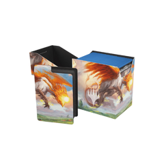 Gamegenic Deck Box: MTG Lorwyn Eclipsed - Eirdu, Carrier of Dawn / Isilu, Carrier of Twilight - Soft Dynacrate 100+ XL (Ships Friday Jan 23rd) - Deck Out Gaming